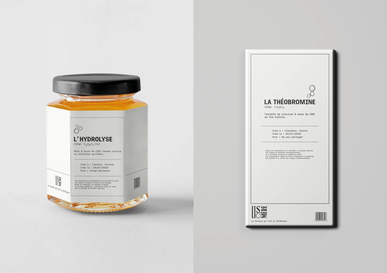 L'Isomère - packaging